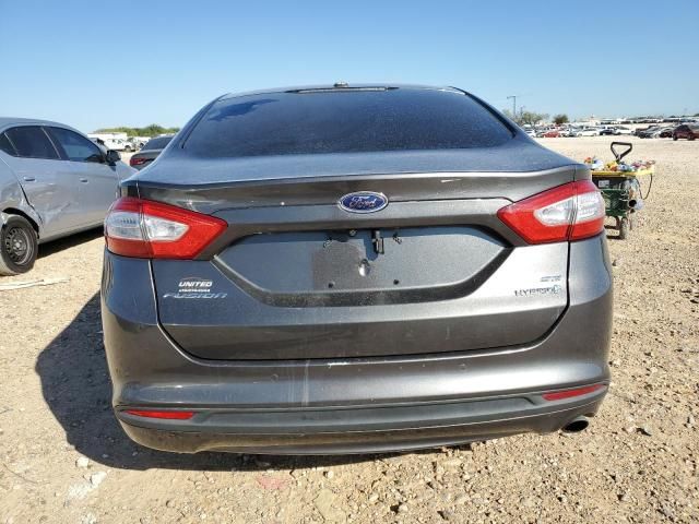 2016 Ford Fusion SE Hybrid