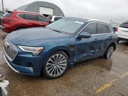 Salvage cars for sale at Wichita, KS auction: 2019 Audi E-TRON Prestige