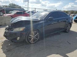 Salvage cars for sale at Orlando, FL auction: 2008 Lexus IS 250