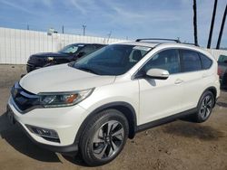 Honda crv Vehiculos salvage en venta: 2016 Honda CR-V Touring