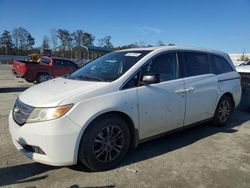 Honda salvage cars for sale: 2012 Honda Odyssey EXL