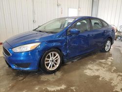 Ford salvage cars for sale: 2018 Ford Focus SE