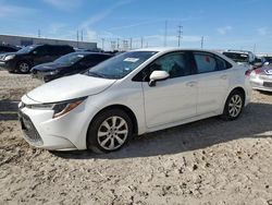 Salvage cars for sale from Copart Haslet, TX: 2021 Toyota Corolla LE