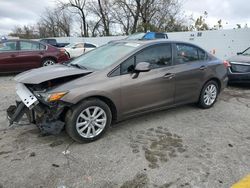 Salvage cars for sale at Bridgeton, MO auction: 2012 Honda Civic EX