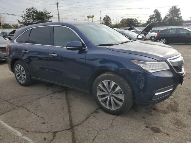 2016 Acura MDX Technology