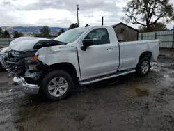 Salvage cars for sale at San Martin, CA auction: 2024 Chevrolet Silverado C1500