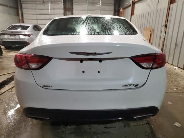 2015 Chrysler 200 S