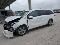 Salvage cars for sale at West Palm Beach, FL auction: 2020 Honda Odyssey EXL