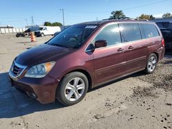 Honda salvage cars for sale: 2010 Honda Odyssey Touring