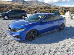 Salvage cars for sale at Reno, NV auction: 2019 Honda Civic Sport