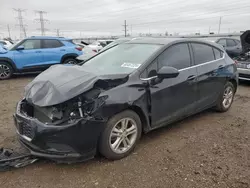 Chevrolet Cruze lt salvage cars for sale: 2018 Chevrolet Cruze LT