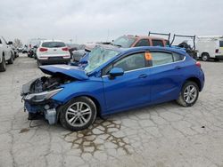 Chevrolet Vehiculos salvage en venta: 2017 Chevrolet Cruze LT