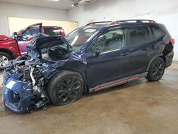 Salvage cars for sale at Davison, MI auction: 2022 Subaru Forester Sport