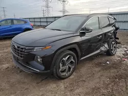 Salvage cars for sale at Elgin, IL auction: 2022 Hyundai Tucson Limited