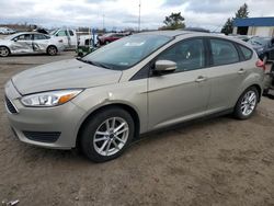 Salvage cars for sale at Woodhaven, MI auction: 2015 Ford Focus SE