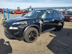 Salvage cars for sale at Woodhaven, MI auction: 2023 Nissan Rogue SV