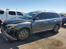 Salvage cars for sale at Tucson, AZ auction: 2015 Nissan Pathfinder S