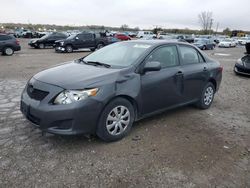 Salvage cars for sale at Kansas City, KS auction: 2010 Toyota Corolla Base