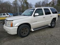 Cadillac Escalade salvage cars for sale: 2003 Cadillac Escalade Luxury