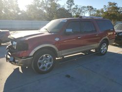 Salvage cars for sale from Copart Augusta, GA: 2013 Ford Expedition EL XLT