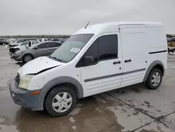 Salvage trucks for sale at Grand Prairie, TX auction: 2012 Ford Transit Connect XL