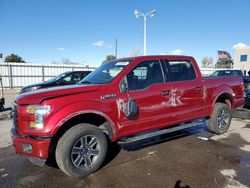 Ford salvage cars for sale: 2016 Ford F150 Supercrew