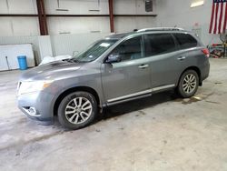 Salvage cars for sale at Lufkin, TX auction: 2015 Nissan Pathfinder S