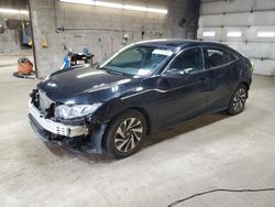 Salvage cars for sale at Angola, NY auction: 2017 Honda Civic LX