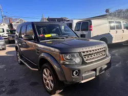 Land Rover salvage cars for sale: 2016 Land Rover LR4 HSE