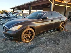 Salvage cars for sale at Tanner, AL auction: 2011 Infiniti M37