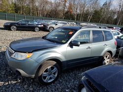 Subaru salvage cars for sale: 2009 Subaru Forester 2.5X Premium