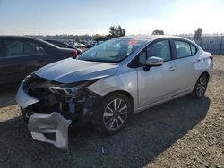 Salvage cars for sale at auction: 2021 Nissan Versa SV