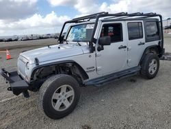 Jeep salvage cars for sale: 2011 Jeep Wrangler Unlimited Sport