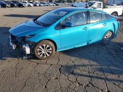 Salvage cars for sale from Copart Vallejo, CA: 2020 Toyota Prius Prime LE