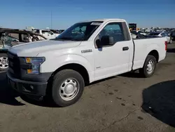 Salvage trucks for sale at Martinez, CA auction: 2015 Ford F150