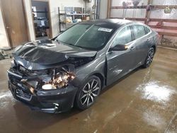 Salvage cars for sale at Pekin, IL auction: 2017 Chevrolet Malibu LT