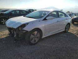 Salvage cars for sale at Magna, UT auction: 2013 Hyundai Sonata Hybrid