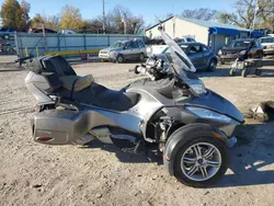 Salvage motorcycles for sale at Wichita, KS auction: 2011 Can-Am Spyder Roadster RTS