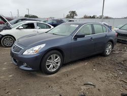 Infiniti g37 salvage cars for sale: 2012 Infiniti G37