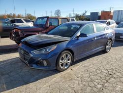 Salvage cars for sale at Bridgeton, MO auction: 2018 Hyundai Sonata Sport