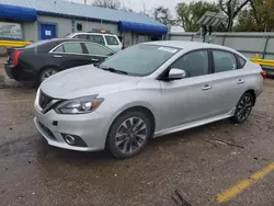 Salvage cars for sale at Wichita, KS auction: 2017 Nissan Sentra S