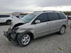 Salvage cars for sale from Copart Las Vegas, NV: 2006 Toyota Sienna XLE