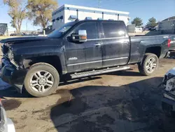 Salvage trucks for sale at Albuquerque, NM auction: 2016 Chevrolet Silverado K2500 High Country