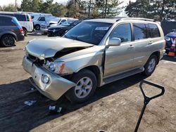 Vehiculos salvage en venta de Copart Denver, CO: 2003 Toyota Highlander Limited