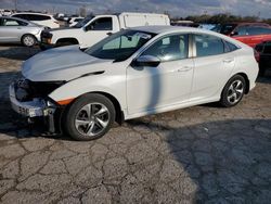 Salvage cars for sale at Indianapolis, IN auction: 2019 Honda Civic LX