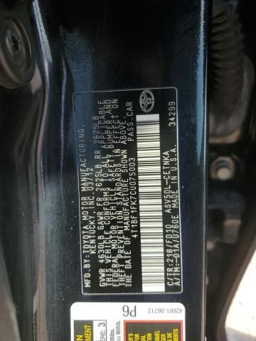 2012 Toyota Camry Base