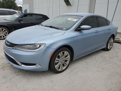 Salvage Cars with No Bids Yet For Sale at auction: 2015 Chrysler 200 Limited