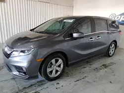 Salvage cars for sale at Tulsa, OK auction: 2018 Honda Odyssey EX