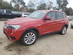 BMW x3 xdrive28i salvage cars for sale: 2016 BMW X3 XDRIVE28I