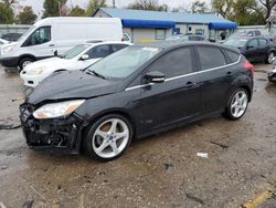 Salvage cars for sale from Copart Wichita, KS: 2013 Ford Focus Titanium